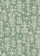 LW-297-563 Papyrus Malachite Mediterranea Fabric by Lewis & Wood