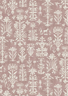 LW-297-571 Papyrus Rosewater Mediterranea Fabric by Lewis & Wood