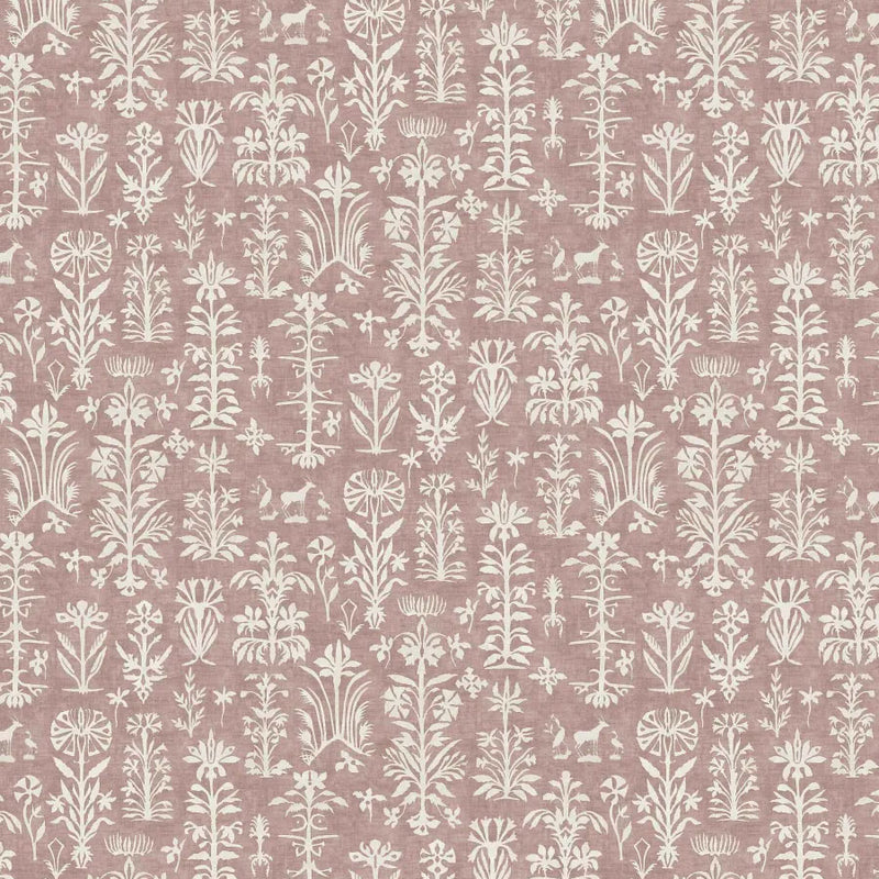 LW-297-571 Papyrus Rosewater Mediterranea Fabric by Lewis & Wood