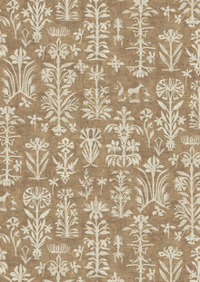 LW-297-573 Papyrus Desert Sand Mediterranea Fabric by Lewis & Wood