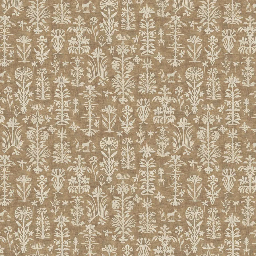 LW-297-573 Papyrus Desert Sand Mediterranea Fabric by Lewis & Wood