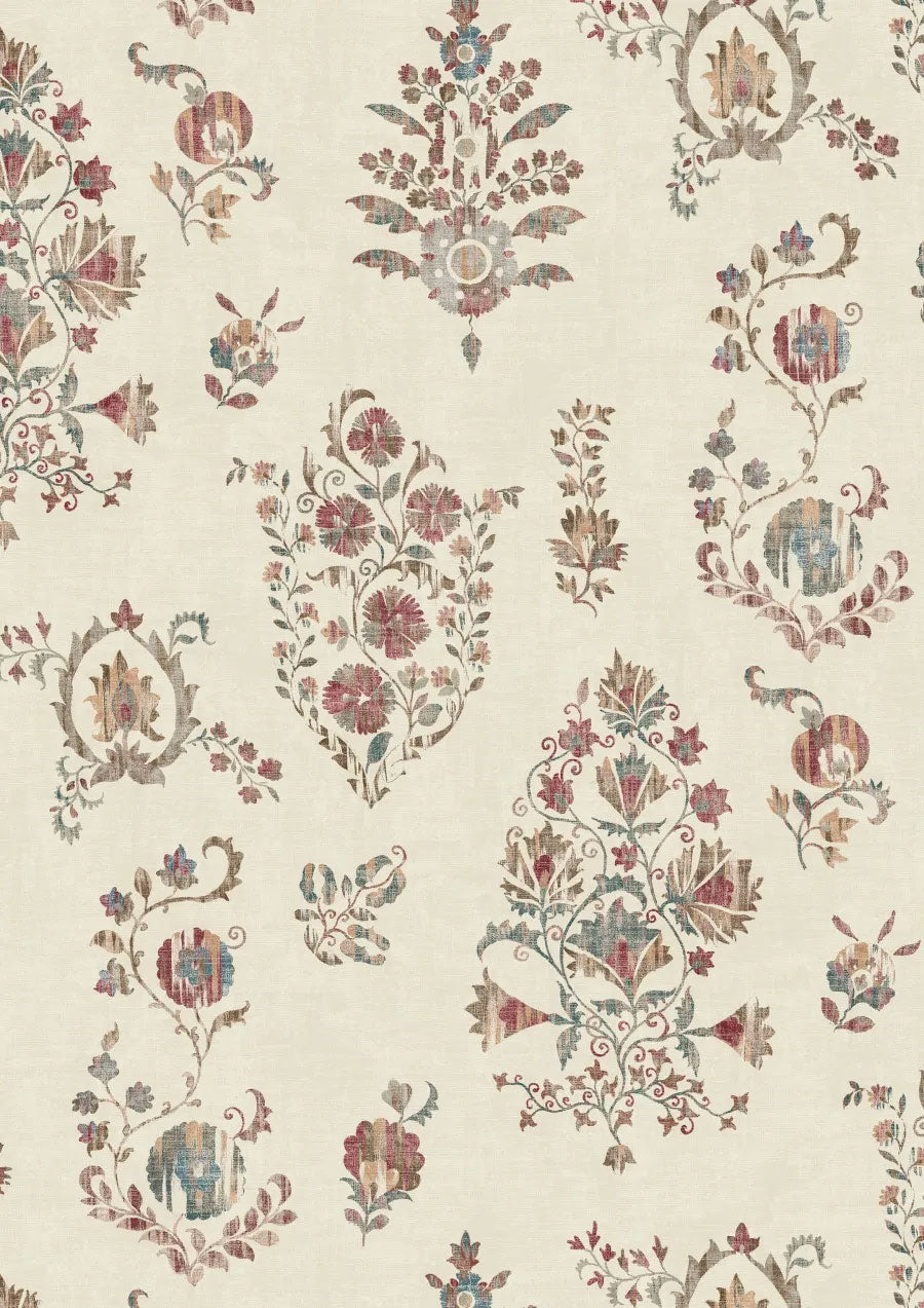 LW-298-38 Sicilia Document Mediterranea Wallpaper by Lewis & Wood