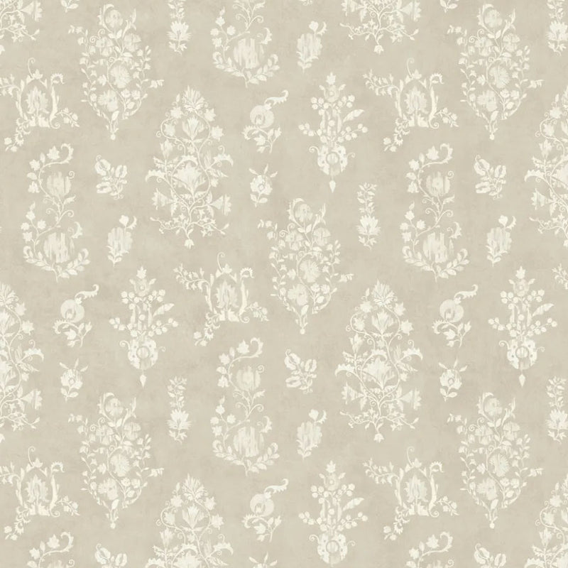 LW-298-61 Sicilia Parchment Mediterranea Wallpaper by Lewis & Wood