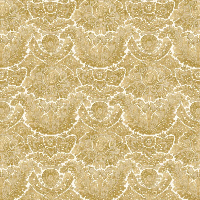 LW-314-173 Nantessa Dijon Entente Cordiale Fabric by Lewis & Wood