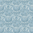 LW-314-557 Nantessa Ciel Entente Cordiale Fabric by Lewis & Wood