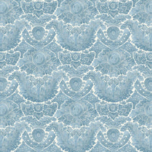 LW-314-557 Nantessa Ciel Entente Cordiale Fabric by Lewis & Wood