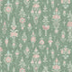 Citadel Green Glaze Wax Works Fabric by Lewis & Wood