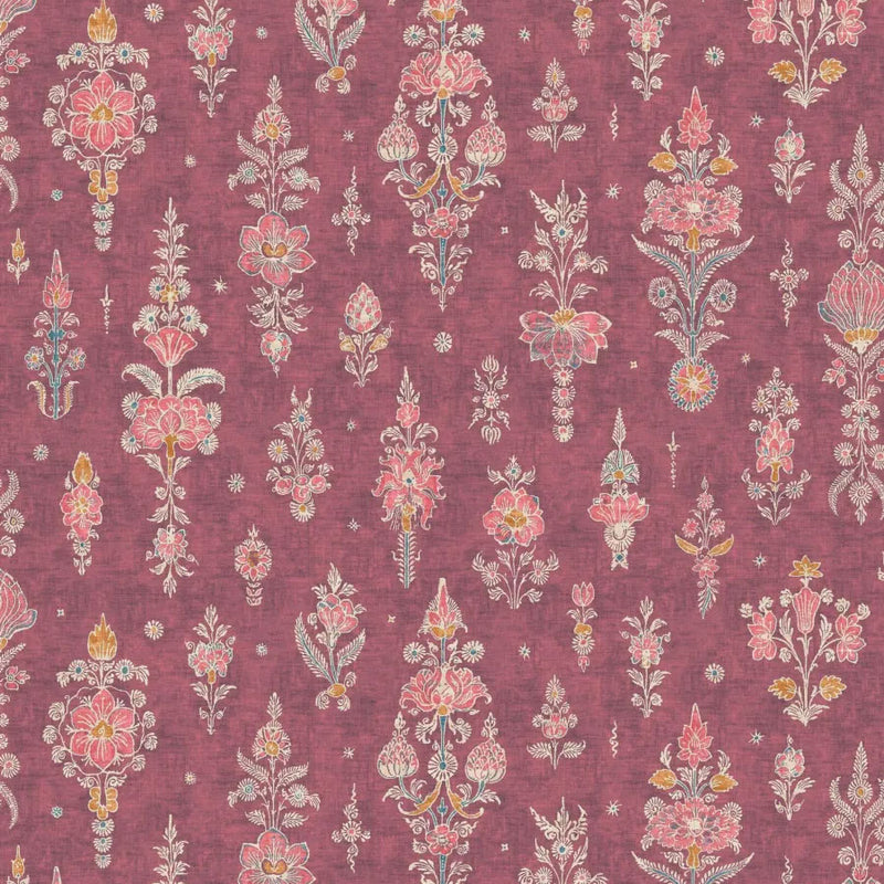 LW-322-615 Citadel Turkish Rose Wax Works Fabric by Lewis & Wood