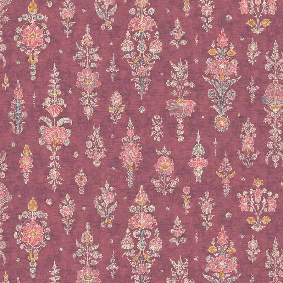 LW-322-615 Citadel Turkish Rose Wax Works Fabric by Lewis & Wood