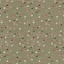 LW-325-297 Blossom Tea Rose Wax Works Fabric by Lewis & Wood