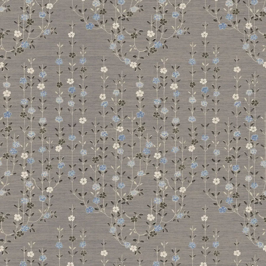 LW-325-322 Blossom Aerial Wax Works Fabric by Lewis & Wood