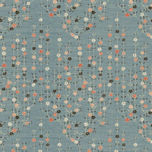 LW-325-619 Blossom Coral Sea Wax Works Fabric by Lewis & Wood