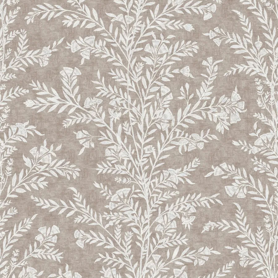 LW-327-320 Fan Flower Plaster Wax Works Fabric by Lewis & Wood