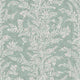 Fan Flower Eucalyptus Wax Works Fabric by Lewis & Wood