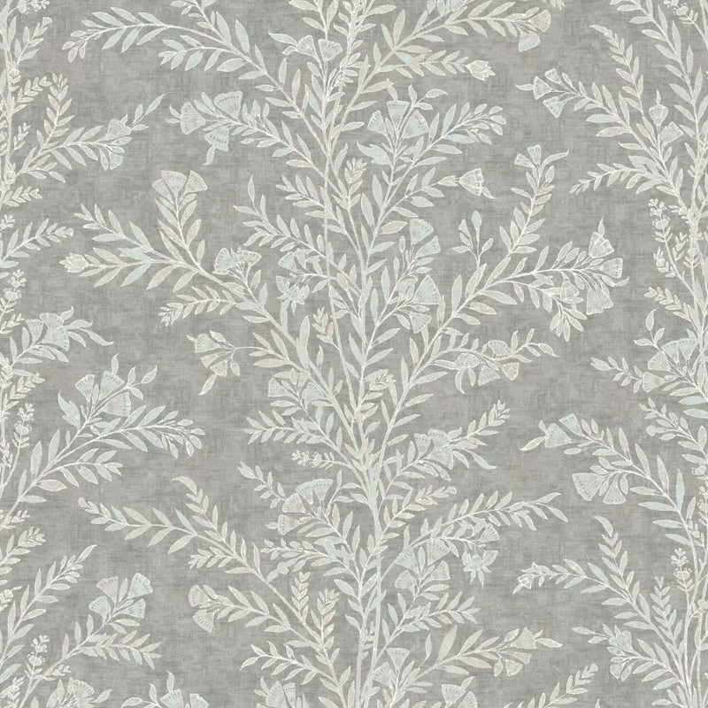 LW-327-624 Fan Flower Opal Wax Works Fabric by Lewis & Wood