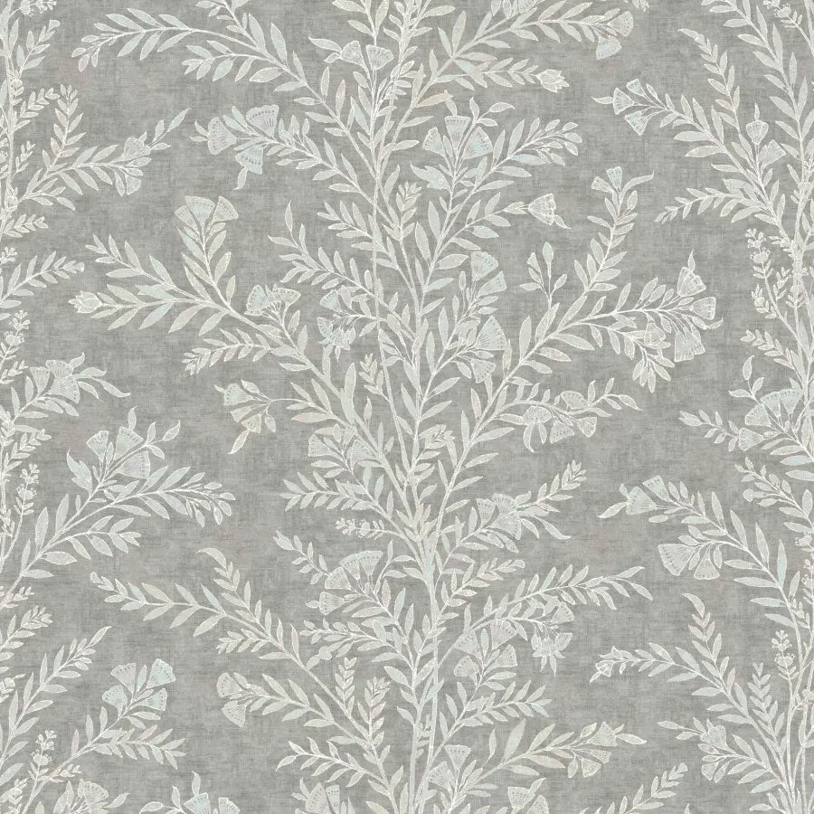 LW-327-624 Fan Flower Opal Wax Works Fabric by Lewis & Wood