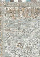 The Map Maxi Aqua Vita The Srinagar Map Mural by Lewis & Wood
