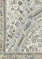 The Map Mini Aqua Vita The Srinagar Map Mural by Lewis & Wood