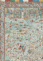 The Map Mini Garland The Srinagar Map Mural by Lewis & Wood