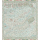 The Map Mini Pistachio Rose The Srinagar Map Mural by Lewis & Wood