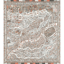 The Map Mini Satsuma Soot The Srinagar Map Mural by Lewis & Wood