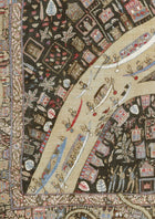 The Map Mini Twilight The Srinagar Map Mural by Lewis & Wood