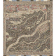 The Map Mini Twilight The Srinagar Map Mural by Lewis & Wood