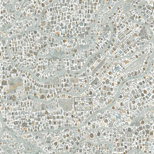Utopia Aqua Vita The Srinagar Map Fabric by Lewis & Wood