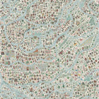 Utopia Garland The Srinagar Map Fabric by Lewis & Wood