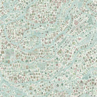 Utopia Pistachio Rose The Srinagar Map Fabric by Lewis & Wood