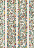 Ravi Ribbon Garland The Srinagar Map Fabric by Lewis & Wood