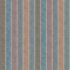 Asha Stripe Blue Almond The Srinagar Map Fabric by Lewis & Wood