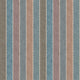 Asha Stripe Blue Almond The Srinagar Map Fabric by Lewis & Wood