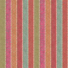 Asha Stripe Jaipur Spice The Srinagar Map Fabric by Lewis & Wood
