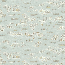 Regatta Aqua Vita The Srinagar Map Fabric by Lewis & Wood