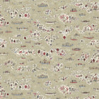 Regatta Twilight The Srinagar Map Fabric by Lewis & Wood