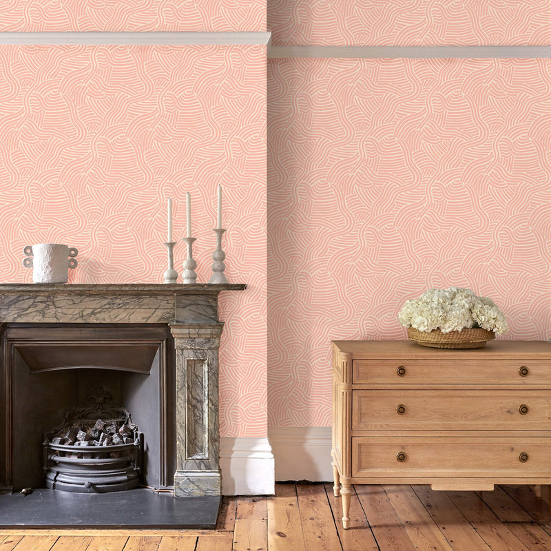 LW071/001 L.A. Sunset Autumn 2020 Wallpaper by Linwood