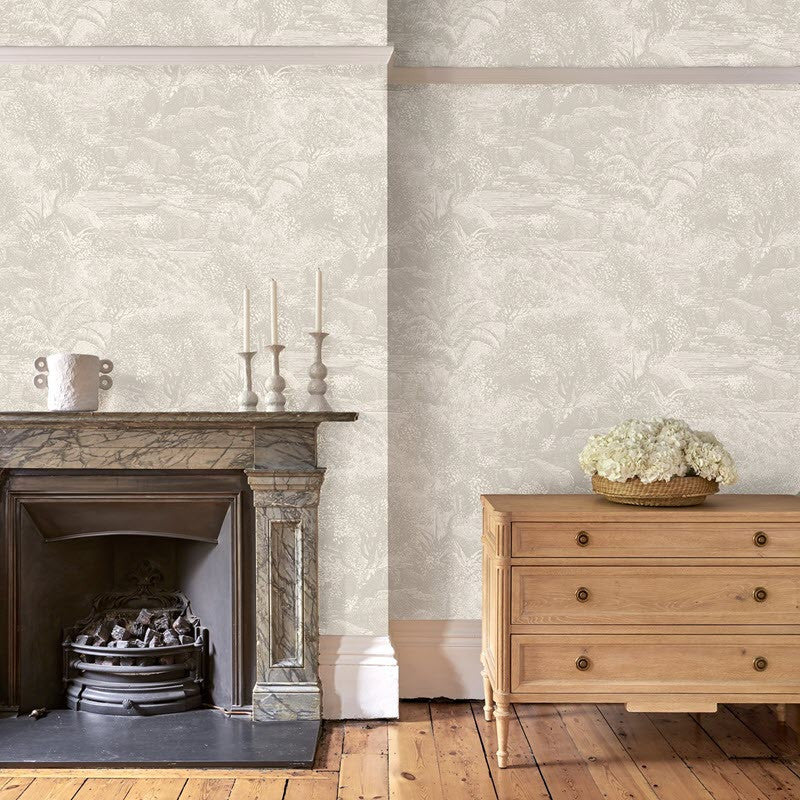 LW074/001 Island Paradise Autumn 2020 Wallpaper by Linwood