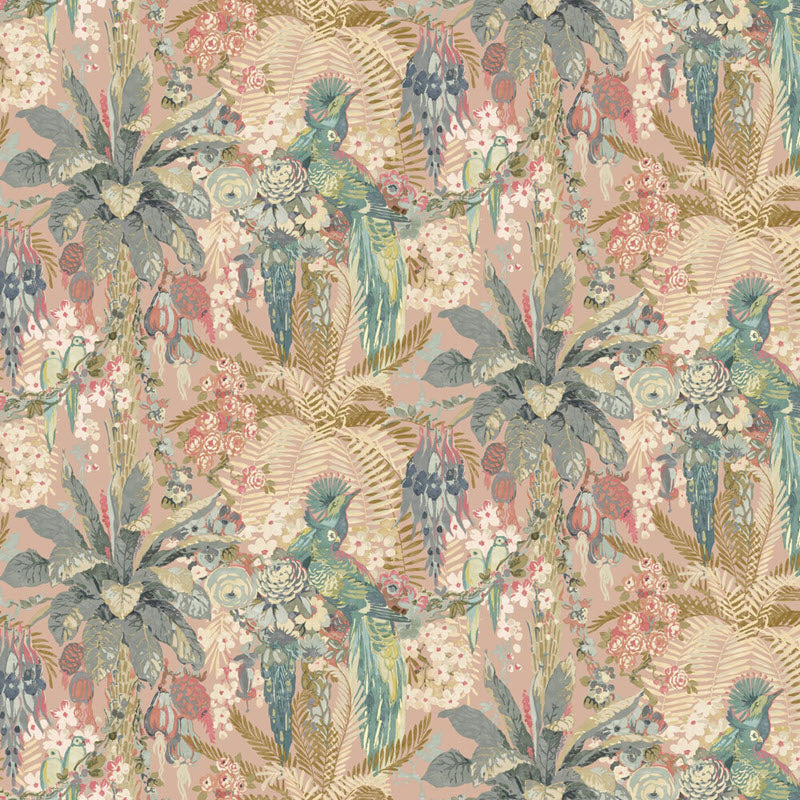 LW075/001 Rainforest Rabble Autumn 2020 Wallpaper by Linwood