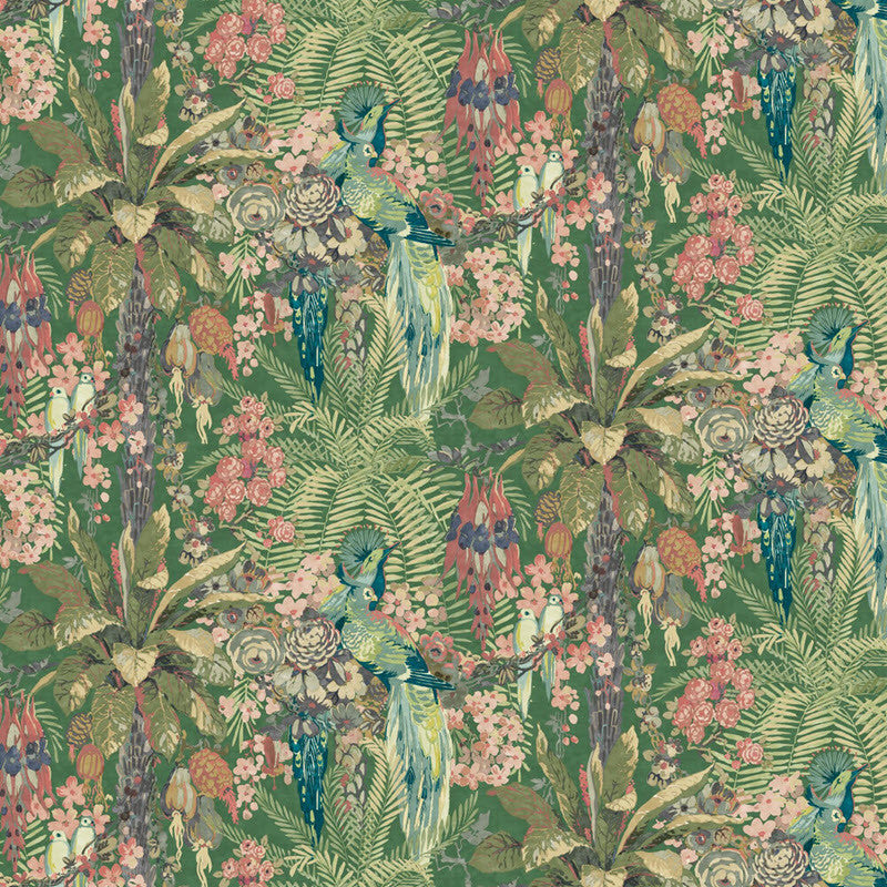 LW075/003 Rainforest Rabble Autumn 2020 Wallpaper by Linwood