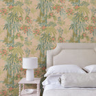 LW077/001 Bamboo Garden Autumn 2020 Wallpaper by Linwood