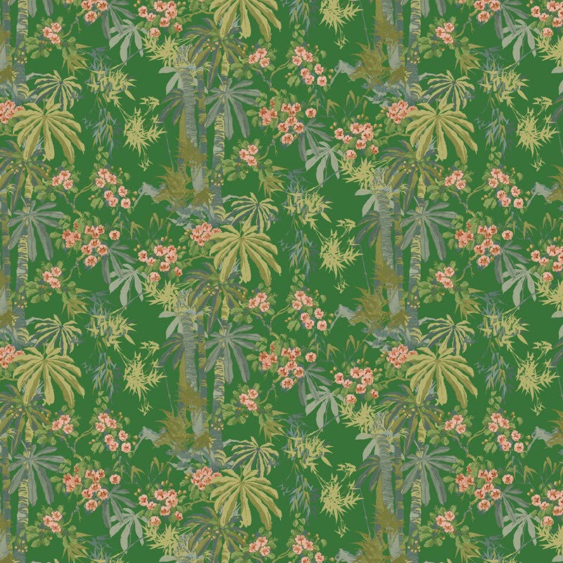 LW077/004 Bamboo Garden Autumn 2020 Wallpaper by Linwood