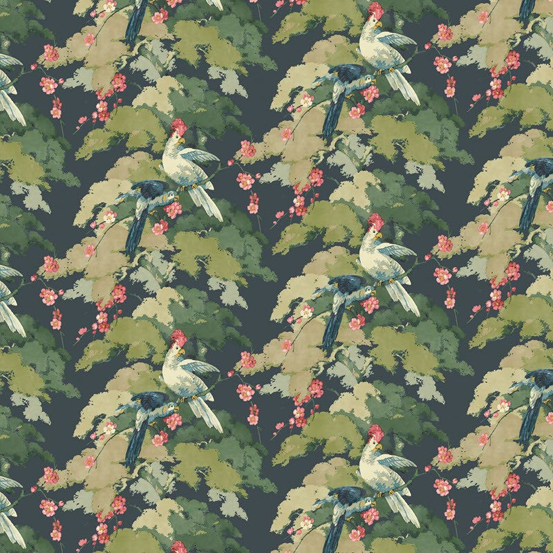 LW078/002 Jungle Jive Autumn 2020 Wallpaper by Linwood