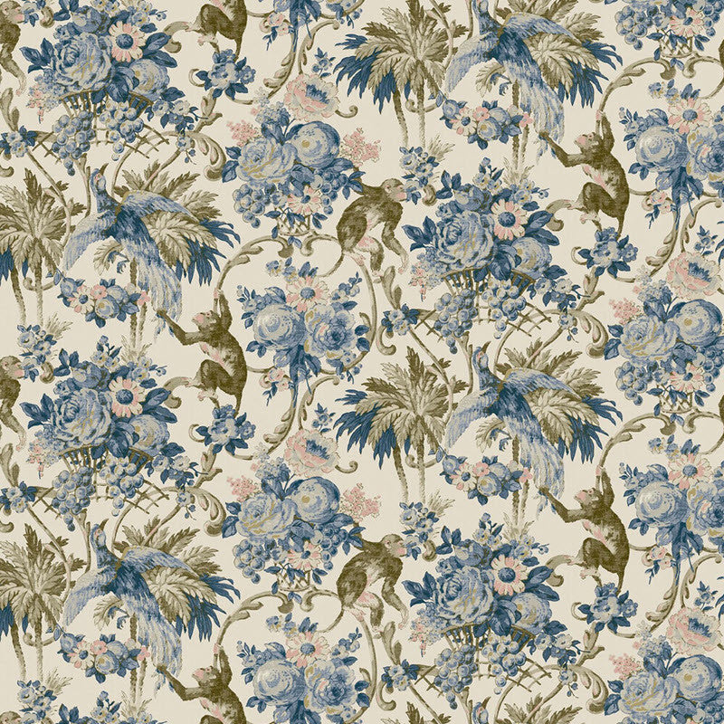 LW080/001 Monkey Puzzle Autumn 2020 Wallpaper by Linwood