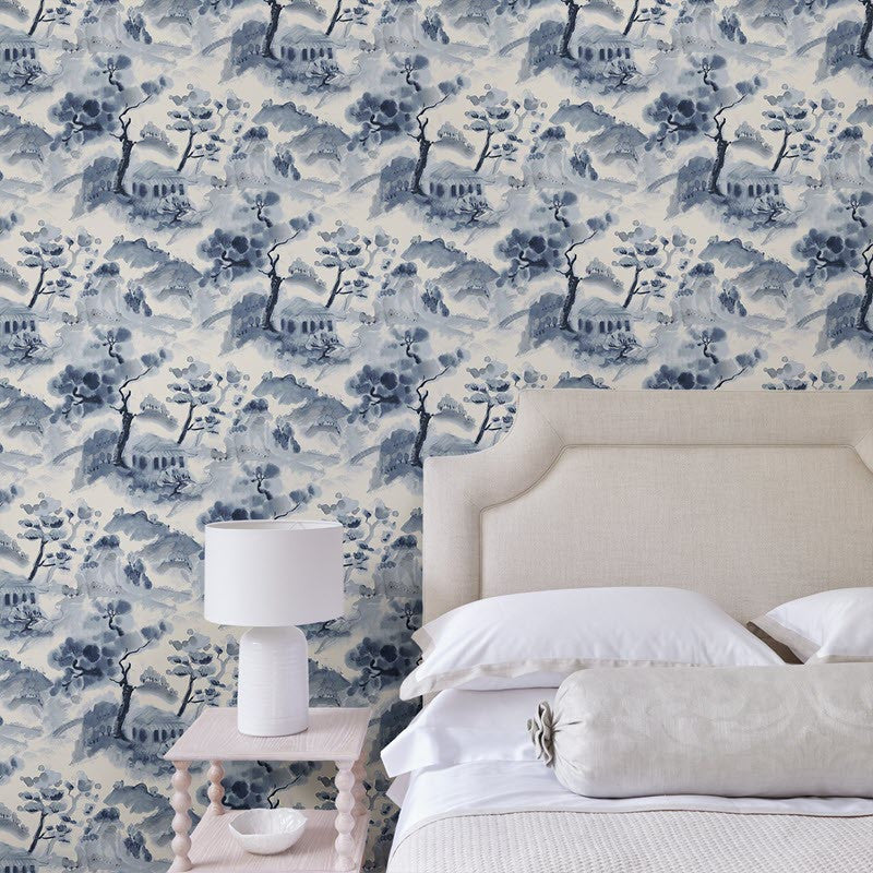 LW081/001 Mountain Retreat Autumn 2020 Wallpaper by Linwood