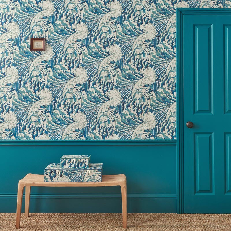 LW083/001 The Wave Autumn 2020 Wallpaper by Linwood