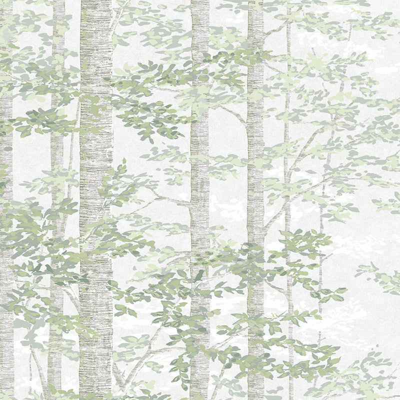 LW266193 Bosky Wide Width Wallpaper By Lewis & Wood