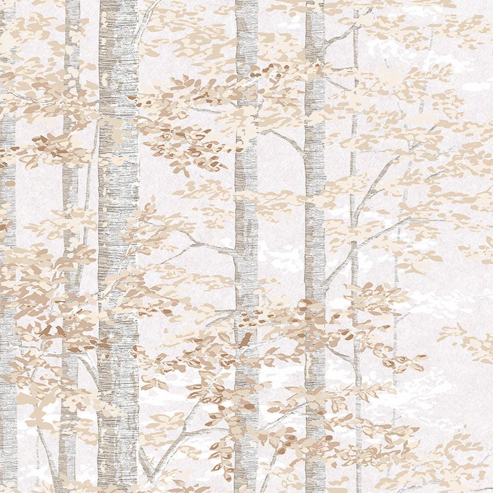 LW266155 Bosky Wide Width Wallpaper By Lewis & Wood