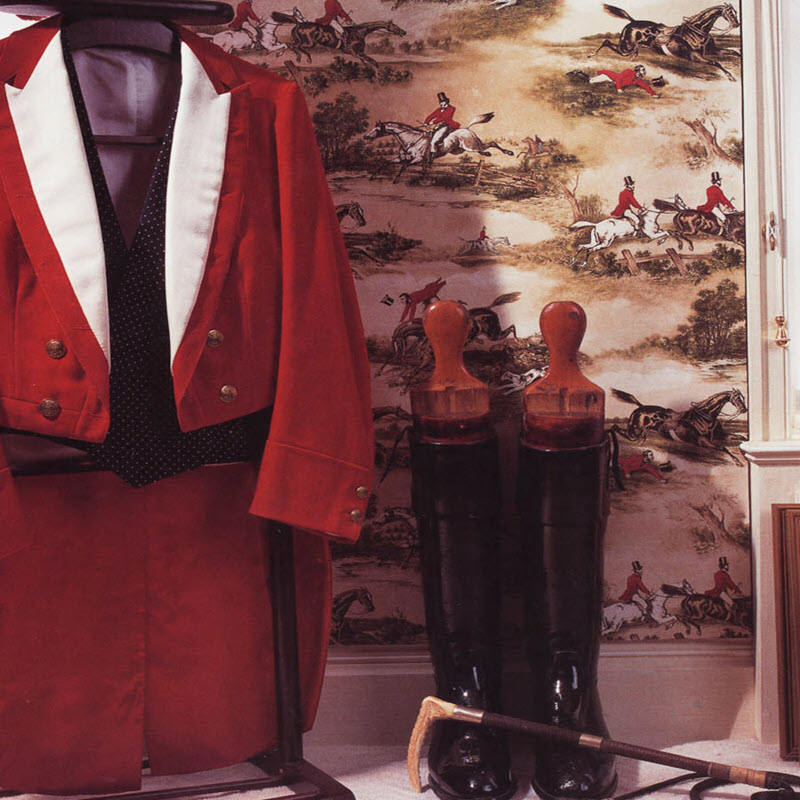 LW60 Hunting Scenes Wallpaper By Lewis & Wood