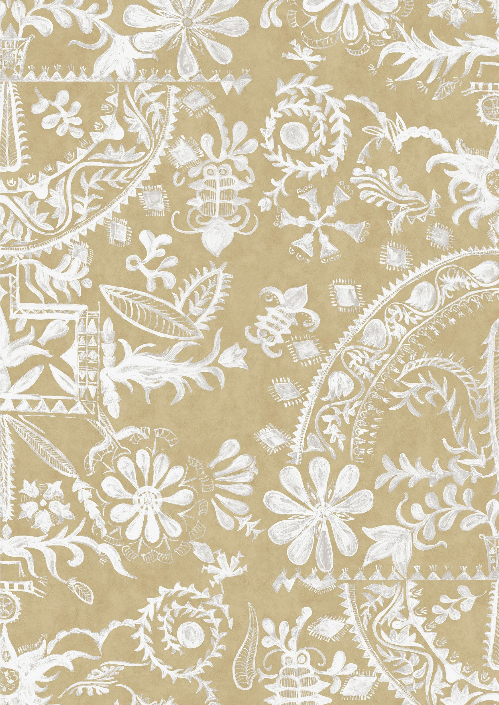 LW 211 422 Womad Sand Wallpaper by Lewis & Wood